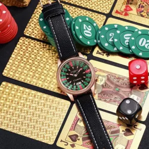 Stylish Jacob & Co Watch Full Gold Green For Men (SG751)