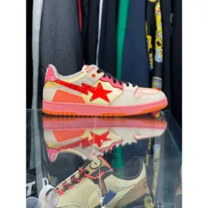 Imported Bape Sta Low A Bathing Ape Sk8 Low Shoes For Men (FT701)