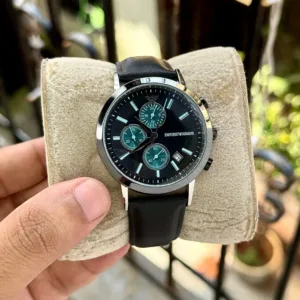 Premium Emporio Armani Watch Black For Men (LAZ753)