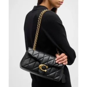 Coach Tabby Shoulder Bag Quilted With OG Box For Women (SZ784)