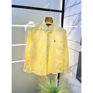 Trendy Ralph Lauren Polo Shirt Yellow For Men (BOT1007)