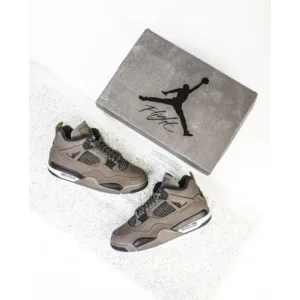Premium Air Jordan Retro 4 Cave Stone Shoes For Men (FT737)