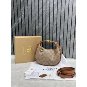 Coach Jonie Bag White Crossbody With Original Box Dust Cover Tags For Women (SZ789)