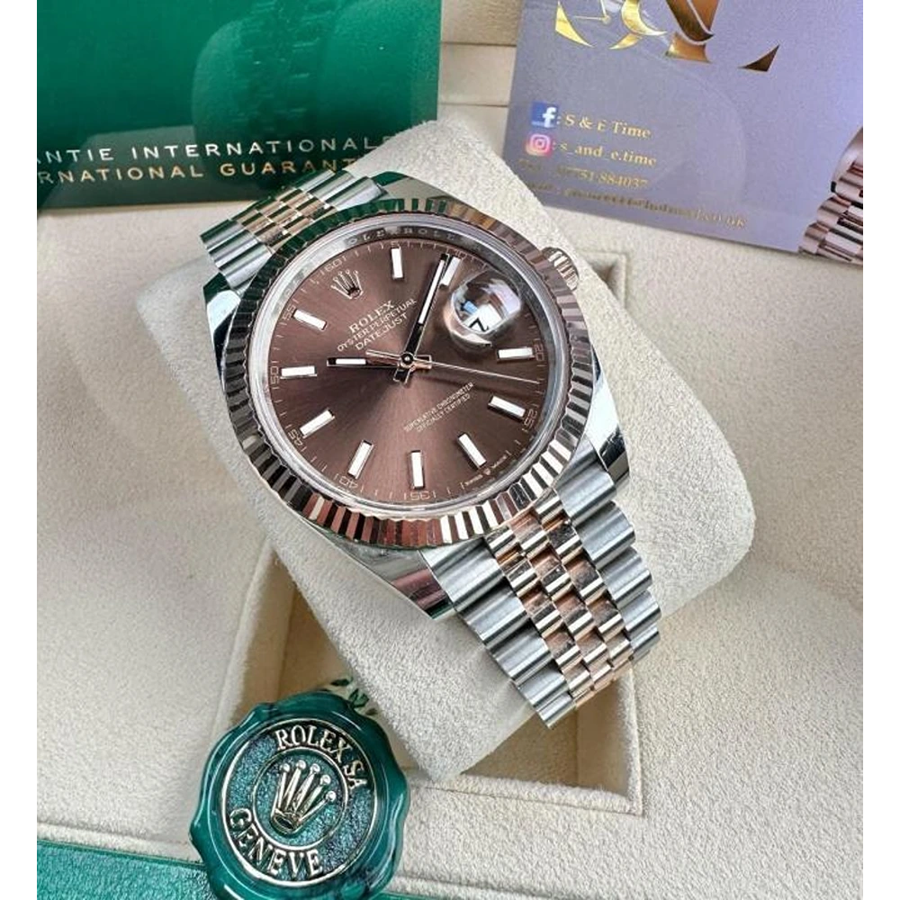 Rolex Oyster Watch Perpetual Date Just Silver-Black Working Like Automatic For Men (SL794)