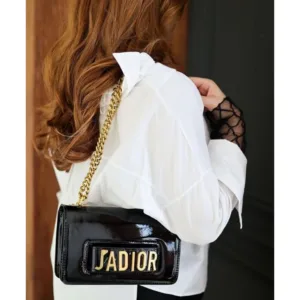 Christian Dior Shoulder Bag Pre-Owned JA Leather With Box For Women (SZ796)