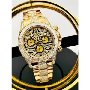 Rolex Oyster Watch Perpetual Tiger Gold For Men (CSO1648)