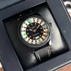 Stylish Jacob & Co Watch Full Black Green For Men (SG752)