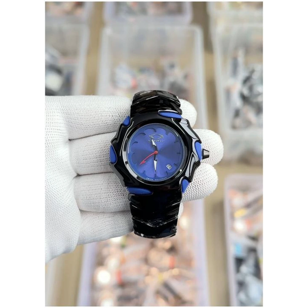 Oakley Blade Watch Black-Blue For Men (SL861)