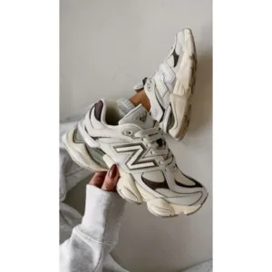 Premium New Balance 9060 Grey Matter Timber Wolf Shoes For Men (FT769)