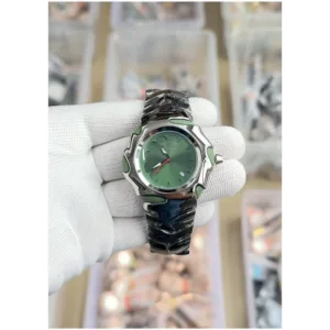 Oakley Blade Watch Silver-Green For Men (SL864)