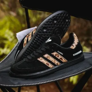 Premium Adidas End X Neighborhood X Samba Black Leopard Shoes For Men (SL699)