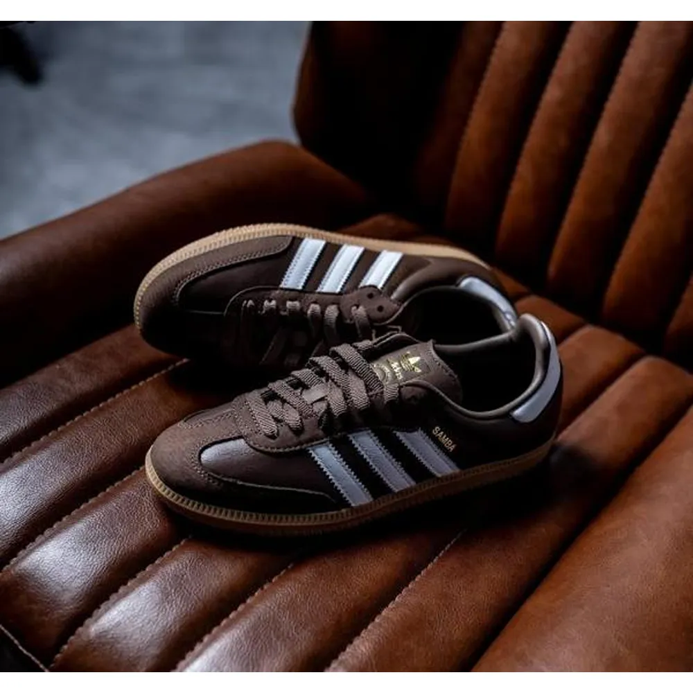 Premium Adidas Samba Og Earth Strata Gum Shoes For Men (SL703)