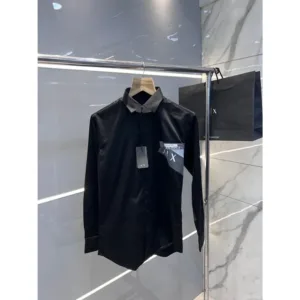 Trendy Armani Exchange Cotton Shirt Black For Men (BOT1020)