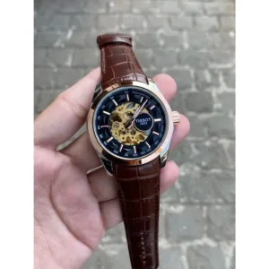 Stylish Tissot Skeleton Automatic Watch For Men (BOT874)