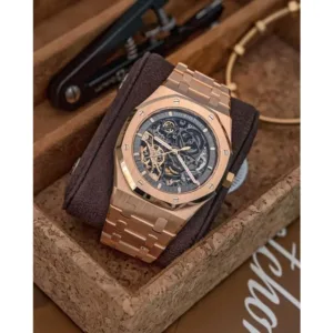 Stylish Audemars Piguet Royal Oak Watch Skeleton Automatic For Men (SG771)