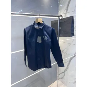 Trendy Armani Exchange Cotton Shirt Navy For Men (BOT1022)
