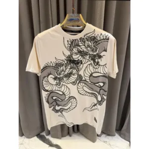 Stylish Superdry Dragon T-Shirt Round Neck For Men (BOT1159)