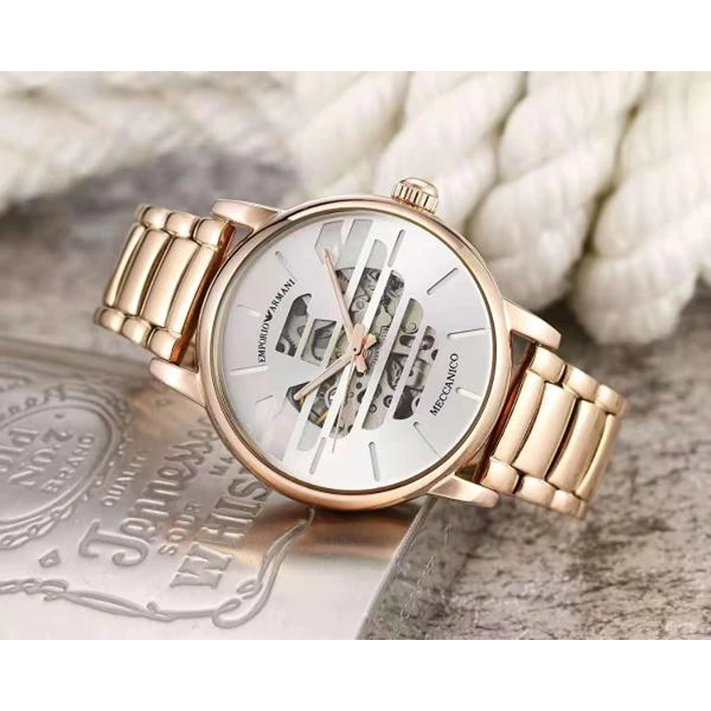 Emporio Armani Watch Meccanico Eagle For Men (SL872)