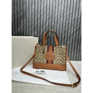 Premium Coach Dempsey Tote Bag With Og Box Dust Cover For Women (SZ758)