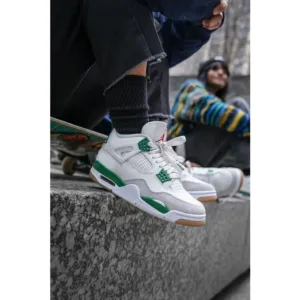 Trendy Air Jordan Retro 4 Pine Green Shoes For Men (SL741)