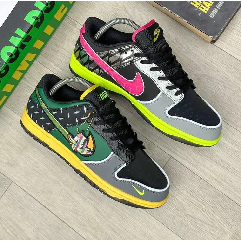 Premium Nike Dunk Low What The Duck University Of Oregon Shoes For Men (SL620)