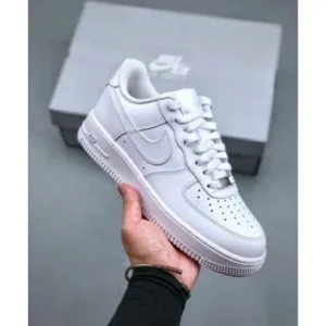 Premium Nike Air Force 1 Low Triple White Shoes For Men (FT404)
