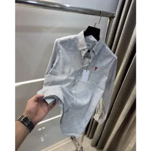 Ami Paris Linen Shirt