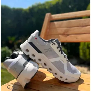 Imported Cloud Runner 2 White Frost Shoes For Men (FT703)