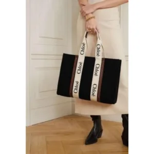 Premium Chloe Canvas Tote Bag With Dust Bag For Women (TB85)
