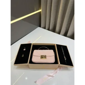 Charles & Keith Chain Bag With Og Gift Box For Women (LAB1130)
