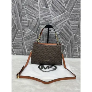 Michael Kors Trisha Shoulder Bag With Dust Bag For Women (LAB1140)