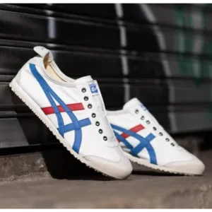 Premium Onitsuka Tiger Mexico 66 Slip On White Shoes For Men (BSF1088)