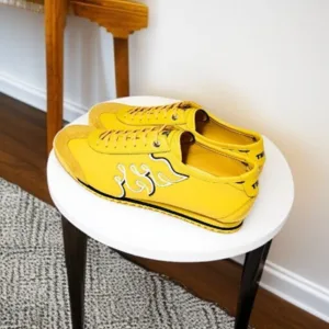 Premium Onitsuka Tiger Mexico 66 Sd Flame Yellow Shoes For Men (BSF1093)