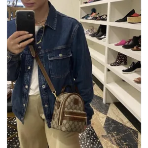 Gucci Crossbody Bag Multi-Function Interlocking Logo With Original Box For Women (BSF1032)