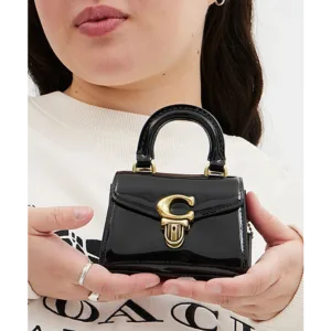 Coach Sammi Bag Top Handle In Signature 12 With OG Box For Women (LAB1343)