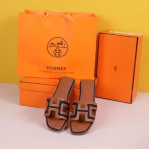 Hermes Paris High End Flats Oran With OG Box For Women (LAB1349)