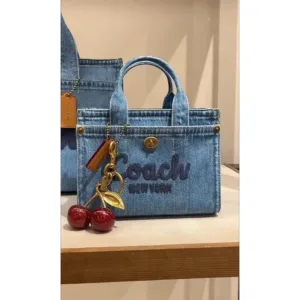 Coach Denim Handbag