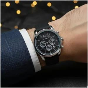 Armani Exchange Gunmetal Watch