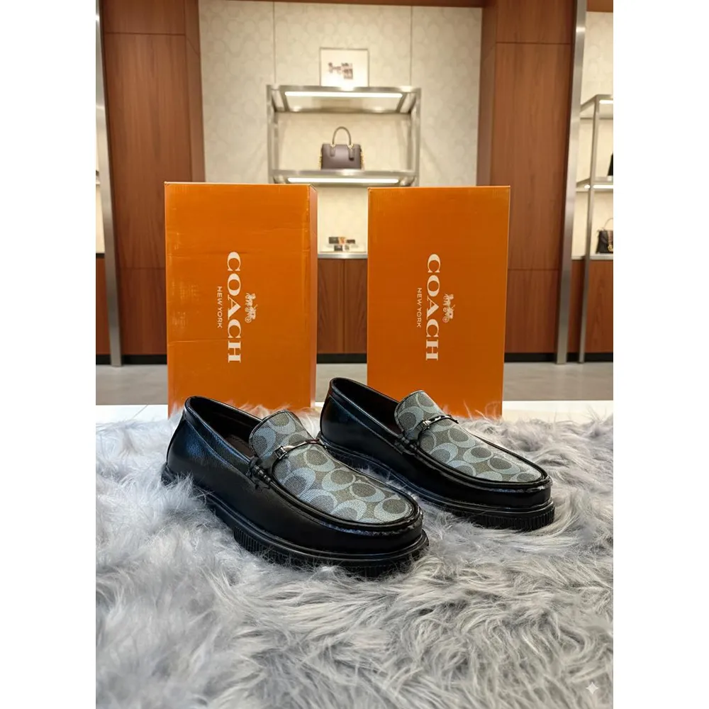 Coach CC Monogram Loafer